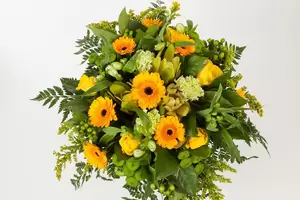 Boeket gele bloemen klein - afbeelding 1